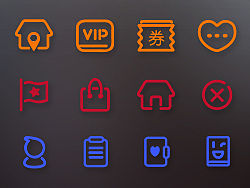 【图标】零售相关系列[线条型]