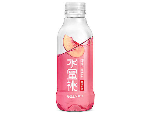 农夫山泉水系列果味饮品字体/包装/海报设计练习