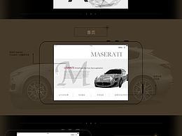 瑪莎拉蒂ipad app界面設(shè)計