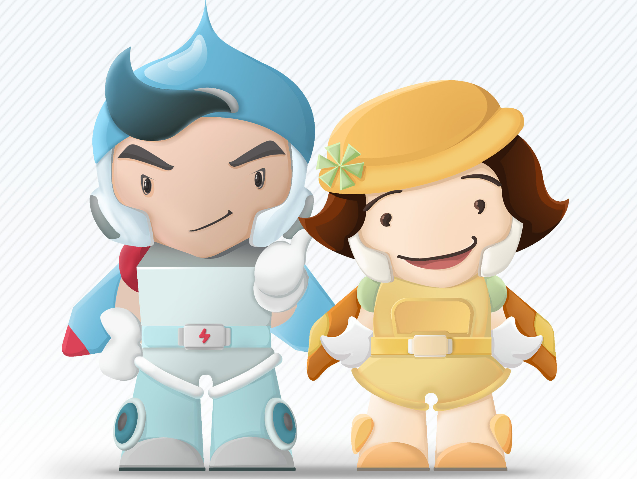 歼十与西锐—卡通形象设计_打死不吃黄瓜-站酷zcool