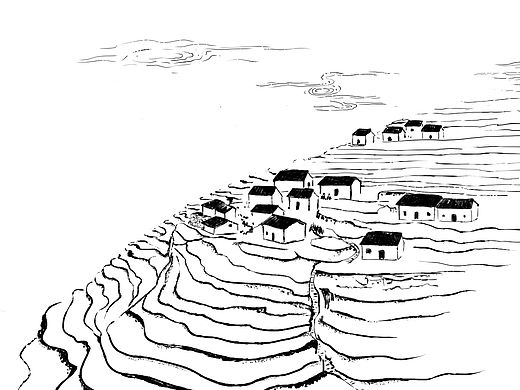 云台梯田