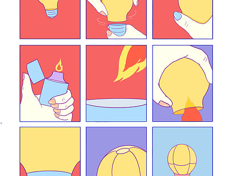 mini comic（个人主页-ZNDI3MDIzMTY=） - 商业插画 - 站酷设计师梵羔姐姐原创素材 - 站酷ZCOOL