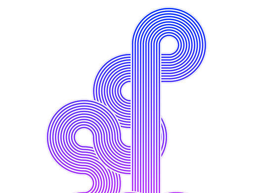 渐变线性几何图案