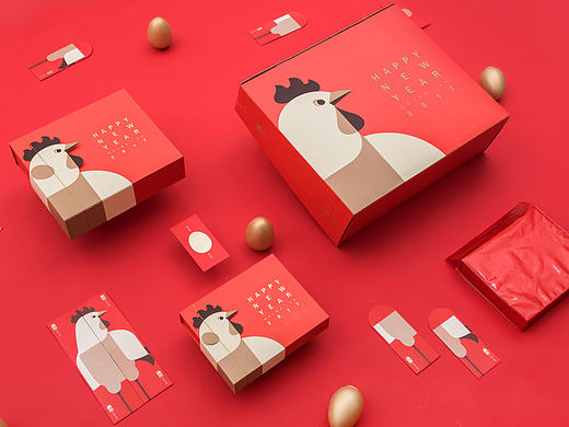 网易严选“鸡生蛋 蛋生金”新年礼盒设计