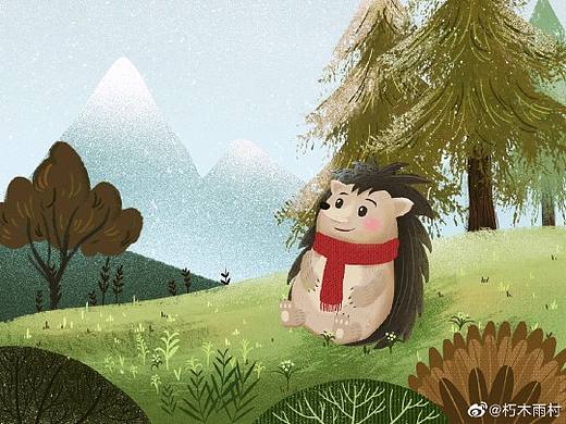 近期畫的插圖兩張（個人主頁-ZNDE0NDExNjQ=） - 繪本 - 站酷設(shè)計師凰棲原創(chuàng)素材 - 站酷ZCOOL