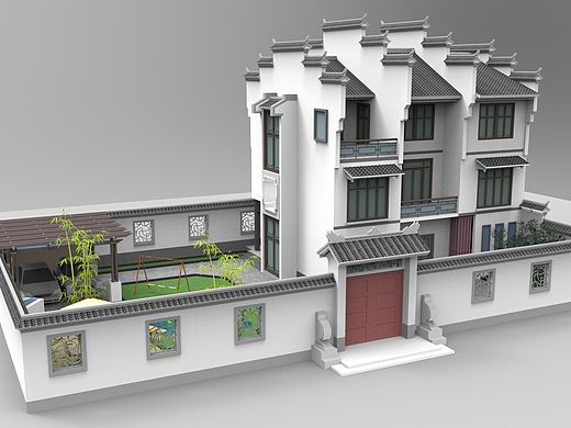 江南民居建筑设计