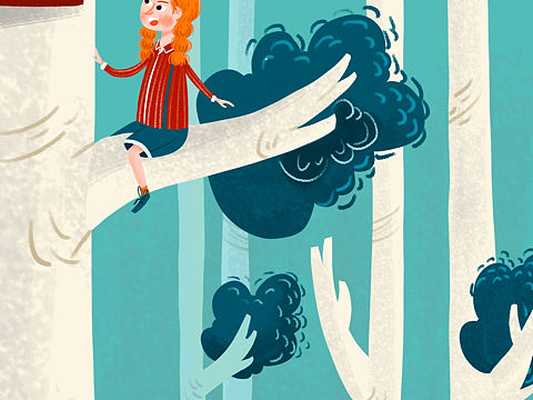 小鸟妈妈的蛋去哪里了?