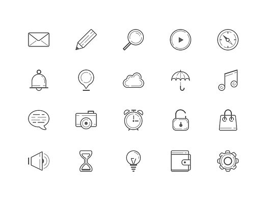 线性icons（个人主页-ZMTU4ODY3MjQ=） - 图标 - 站酷设计师Neo_Ke原创素材 - 站酷ZCOOL