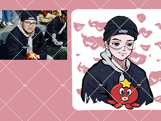 客单展示|ipad绘画!手绘头像|欢迎约稿