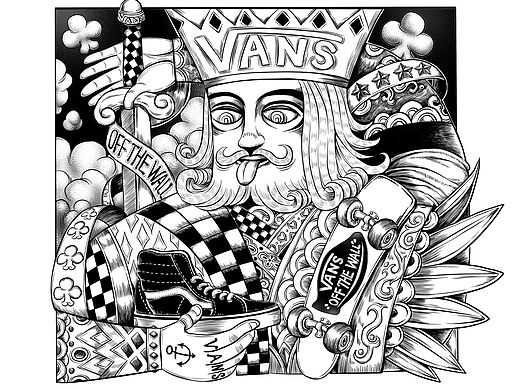#VANS艺术家#插画作品