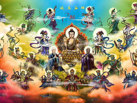 西游记人物谱--十八护教伽蓝（全）