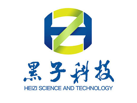 黑子科技logo设计