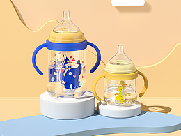 C4D奶瓶場景渲染