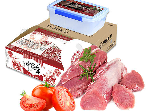 里脊肉 猪肉 详情页