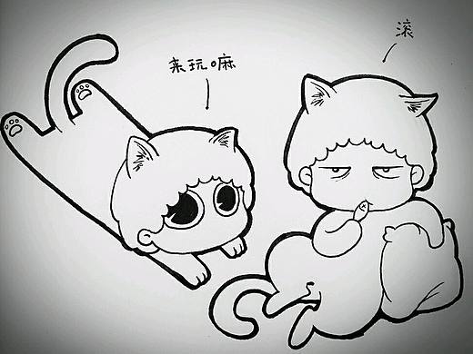 喵言碎语（个人主页-ZMTg0MjI5Njg=） - 创作习作 - 站酷设计师任呆呆原创素材 - 站酷ZCOOL