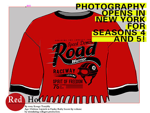 街头潮流T恤款式图