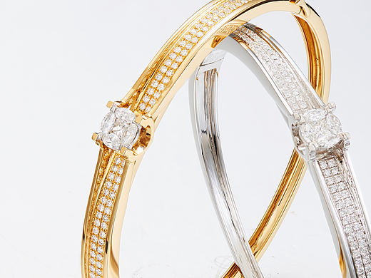 钻石珠宝手镯拍摄 静物摄影