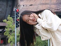 雨后首钢工业园遗址公园