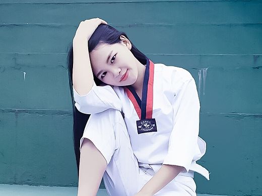 跆拳道少女（个人主页-ZMTQwNDMyMDA=） - 人像摄影 - 站酷设计师魅力小四四原创素材 - 站酷ZCOOL