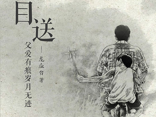 《目送》图书封面设计