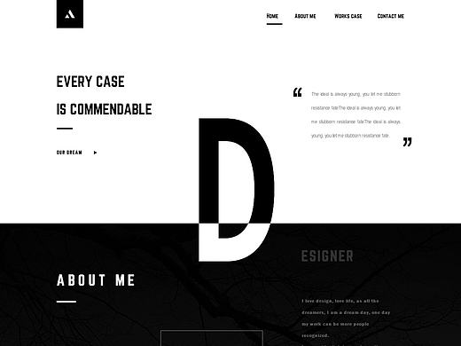 Personal webpage