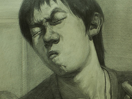 我的素描自画像