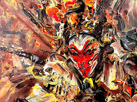 画语者邓宇.大圣来也～～