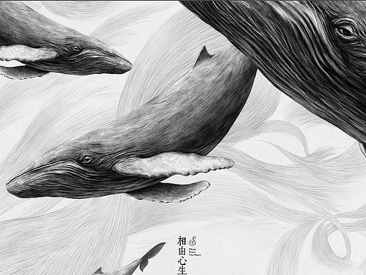 PS手绘插画【相由心生】
