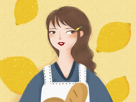 柠檬插画-创作习作289012年前旗袍姑娘插画-创作习作190022年前一只
