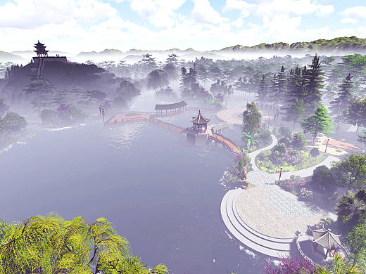 苗香古韵-公园景观设计