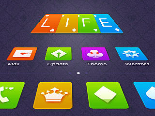 cards life 锁屏