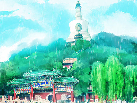 北海公园四季