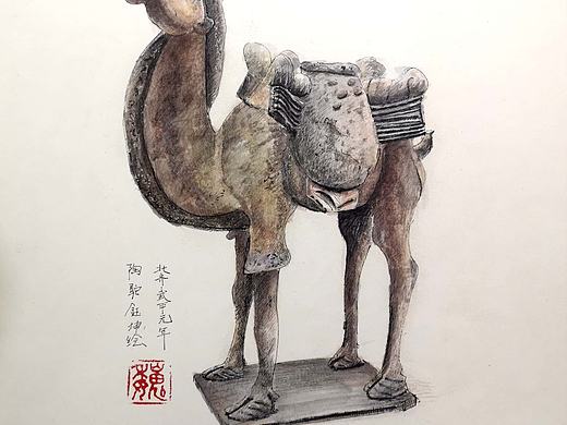 魏钰坤钢笔画