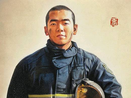 消防战士（个人主页-ZMjU1MjEzNTI=） - 创作习作 - 站酷设计师小铅笔头原创素材 - 站酷ZCOOL