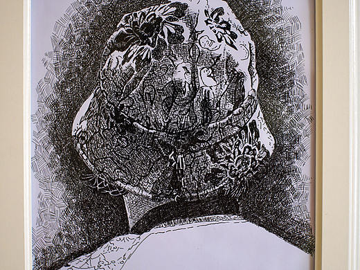 老奶奶的帽子（个人主页-ZMzcyMDU5NTI=） - 绘画 - 站酷设计师铁画先生原创素材 - 站酷ZCOOL