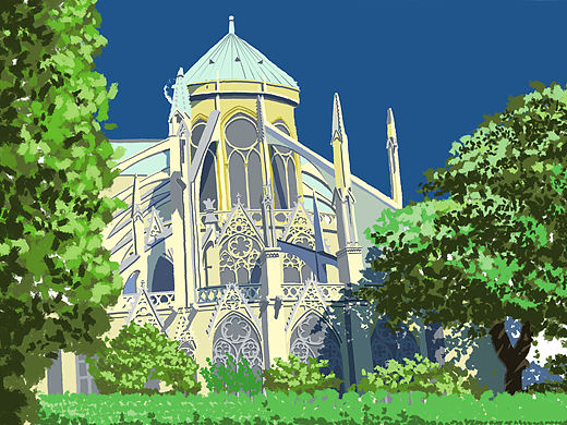 Notre Dame de Paris（个人主页-ZNDIwMzYyNTI=） - 创作习作 - 站酷设计师烟斗男原创素材 - 站酷ZCOOL