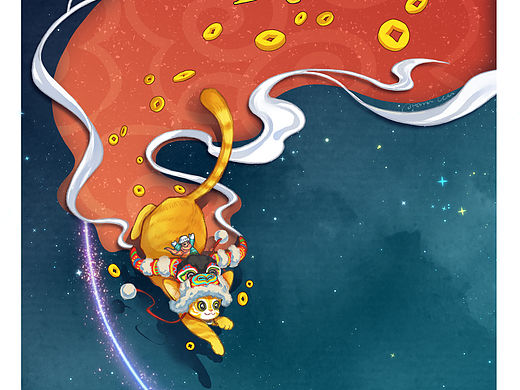 新年贺（个人主页-ZNTAyODUyMDg=） - 创作习作 - 站酷设计师AparaLee原创素材 - 站酷ZCOOL