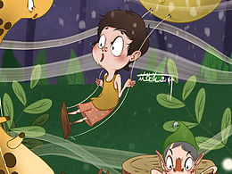 繪本插畫隨手稿