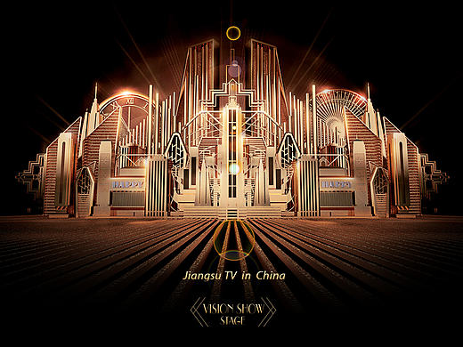 江苏卫视［盖世音雄］舞台视觉/serfaico.mao/貌似MAOS