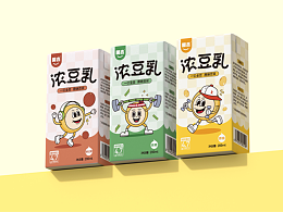 開鑫浓豆乳包装设计