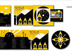 MIKA CD PACKAGING DESIGN