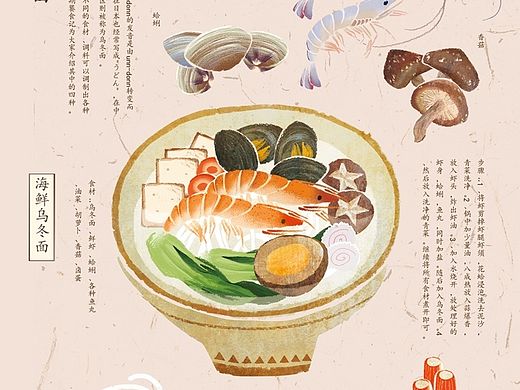 乌冬面 うどん