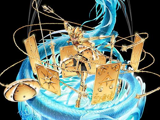 穆逢春老师圣斗士新作-天秤座（个人主页-ZNTU3MDEwNDg=） - 其他 - 站酷设计师Z512124675原创素材 - 站酷ZCOOL