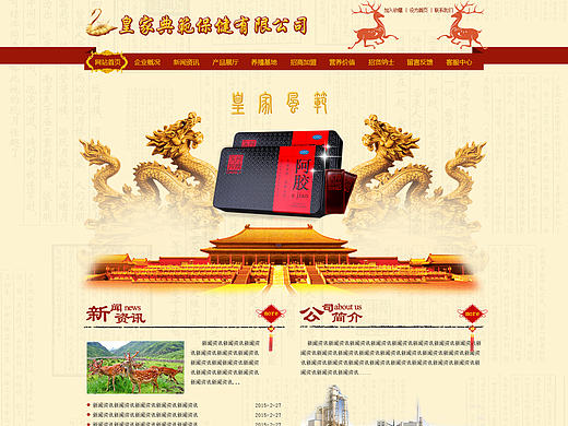 PC网站设计作品