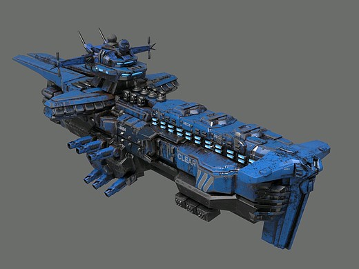 外骨骼装甲红警3模型