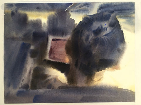 歸途3（個(gè)人主頁(yè)-ZMTY2NTM2MTI=） - 繪畫 - 站酷設(shè)計(jì)師白鶴鶴水彩原創(chuàng)素材 - 站酷ZCOOL