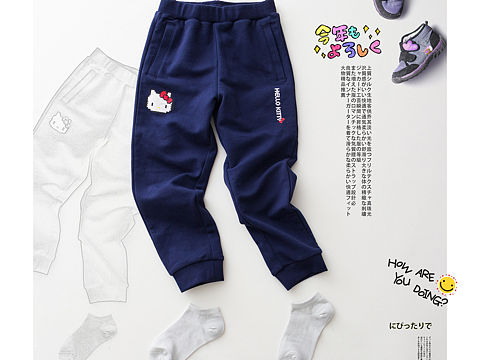 日系拍摄 主图海报设计 童装