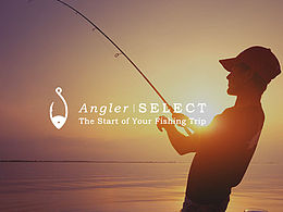 Angler SELECT logo design
