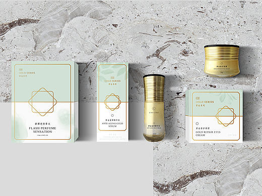 |EMELINE系列护肤品包装视觉设计|
