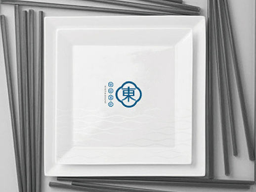 东餐厅vi-中国风标志